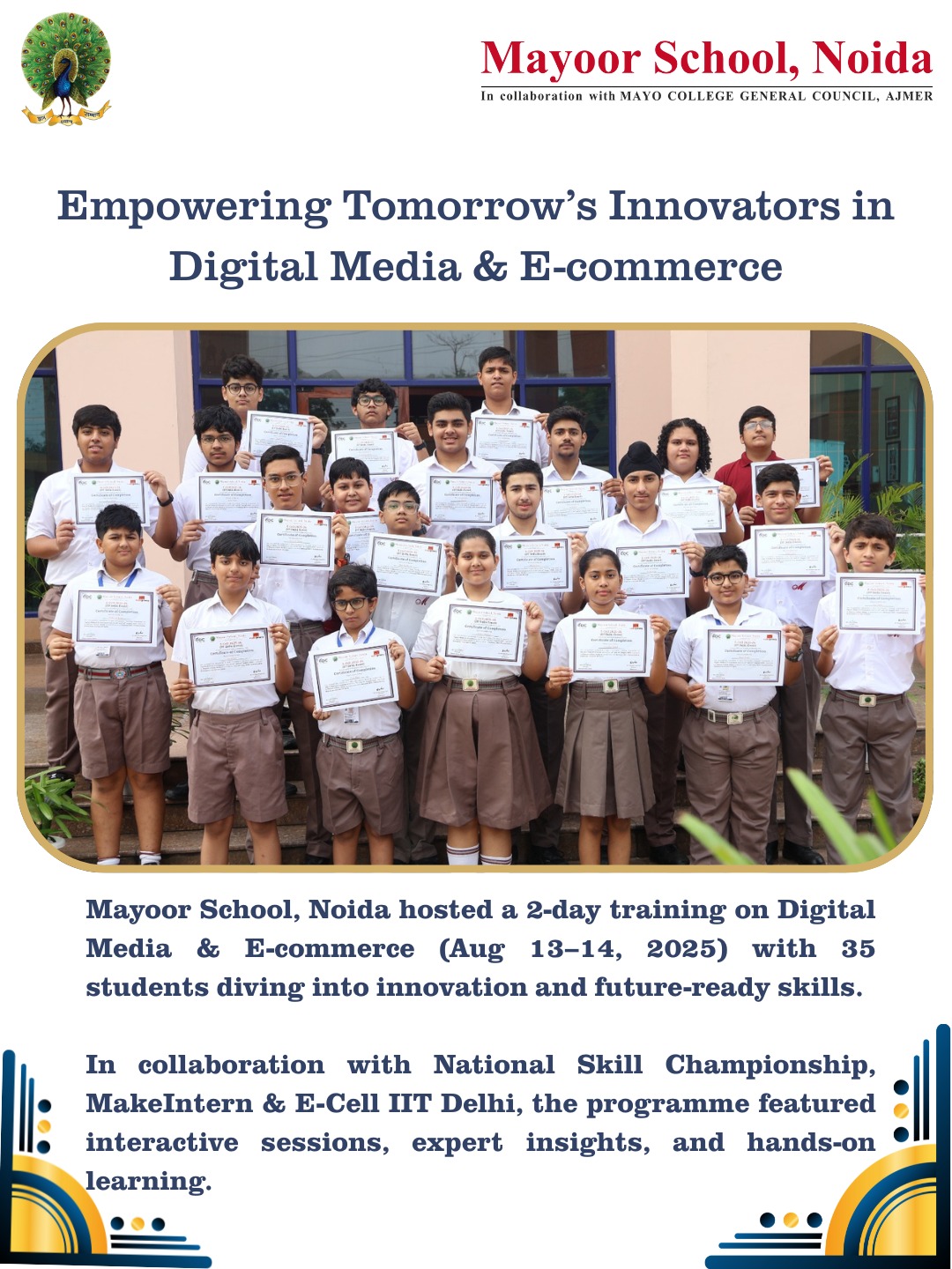Empowering Tomorrow's Innovators in Digital Media and E-commerce
